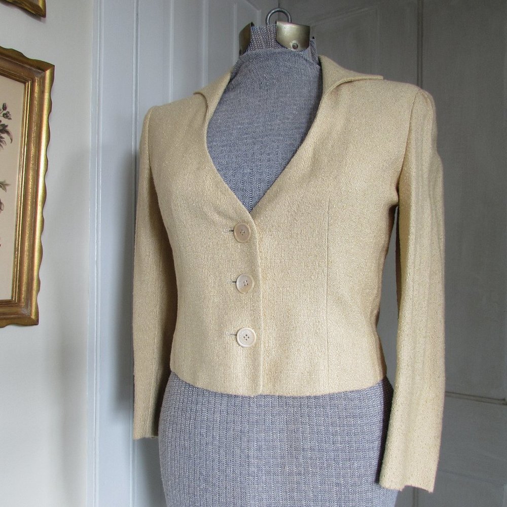MOSCHINO Tan Blazer
